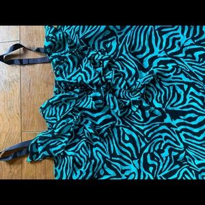 Really cute large silky blouse